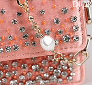 Dior Faux Pearl My Dior Mini Pink - 5