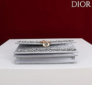 Dior Faux Pearl My Dior Mini Lighr Gray - 6