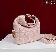 Dior De Sol Hobo Bag Leather Pink - 5