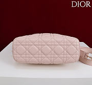 Dior De Sol Hobo Bag Leather Pink - 4