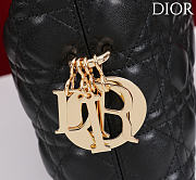 Dior De Sol Hobo Bag Leather Black - 4