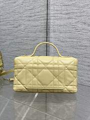 My Dior Mini Bag Cannage Lambskin Yellow - 6