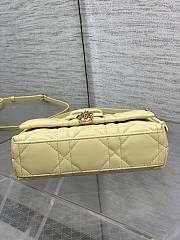 My Dior Mini Bag Cannage Lambskin Yellow - 3