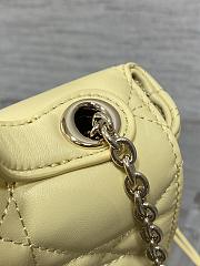 My Dior Mini Bag Cannage Lambskin Yellow - 2