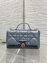 My Dior Mini Bag Cannage Lambskin Blue - 1