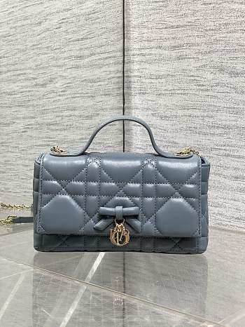 My Dior Mini Bag Cannage Lambskin Blue