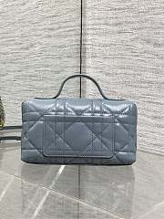 My Dior Mini Bag Cannage Lambskin Blue - 6