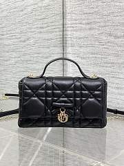 My Dior Mini Bag Cannage Lambskin Gold Hardware Black - 1