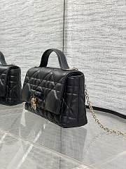 My Dior Mini Bag Cannage Lambskin Gold Hardware Black - 3