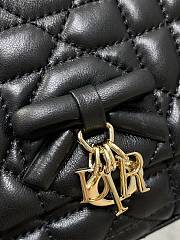 My Dior Mini Bag Cannage Lambskin Gold Hardware Black - 4