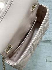 My Dior Mini Bag Cannage Lambskin Light Pink - 5