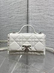 My Dior Mini Bag Cannage Lambskin Off White - 1