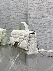My Dior Mini Bag Cannage Lambskin Off White - 4