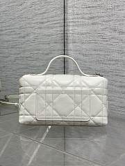 My Dior Mini Bag Cannage Lambskin Off White - 2