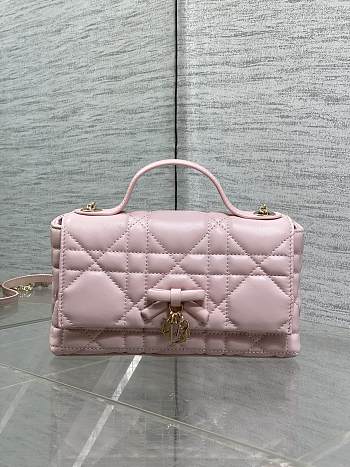 My Dior Mini Bag Cannage Lambskin Pink