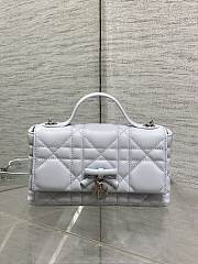 My Dior Mini Bag Cannage Lambskin White - 1