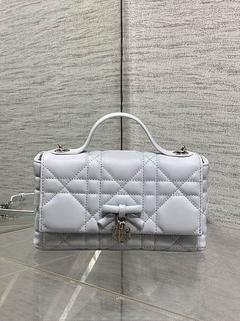 My Dior Mini Bag Cannage Lambskin White