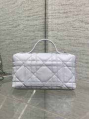 My Dior Mini Bag Cannage Lambskin White - 4