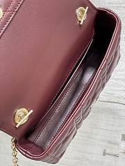 My Dior Mini Bag Cannage Lambskin Burgundy - 2