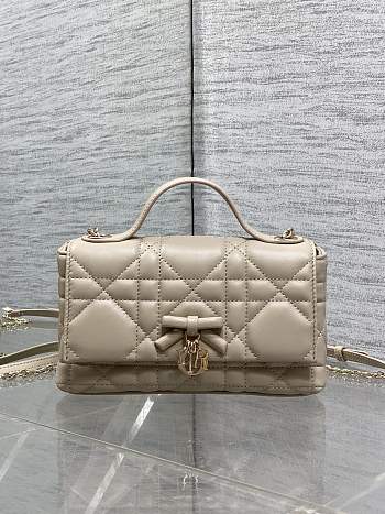 My Dior Mini Bag Cannage Lambskin Beige