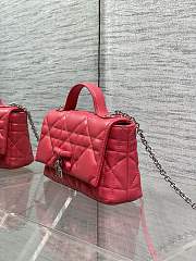 My Dior Mini Bag Cannage Lambskin Red - 2