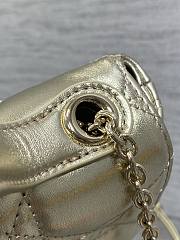My Dior Mini Bag Cannage Lambskin Gold - 6