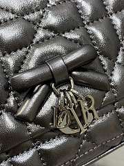 My Dior Mini Bag Cannage Lambskin Black - 4