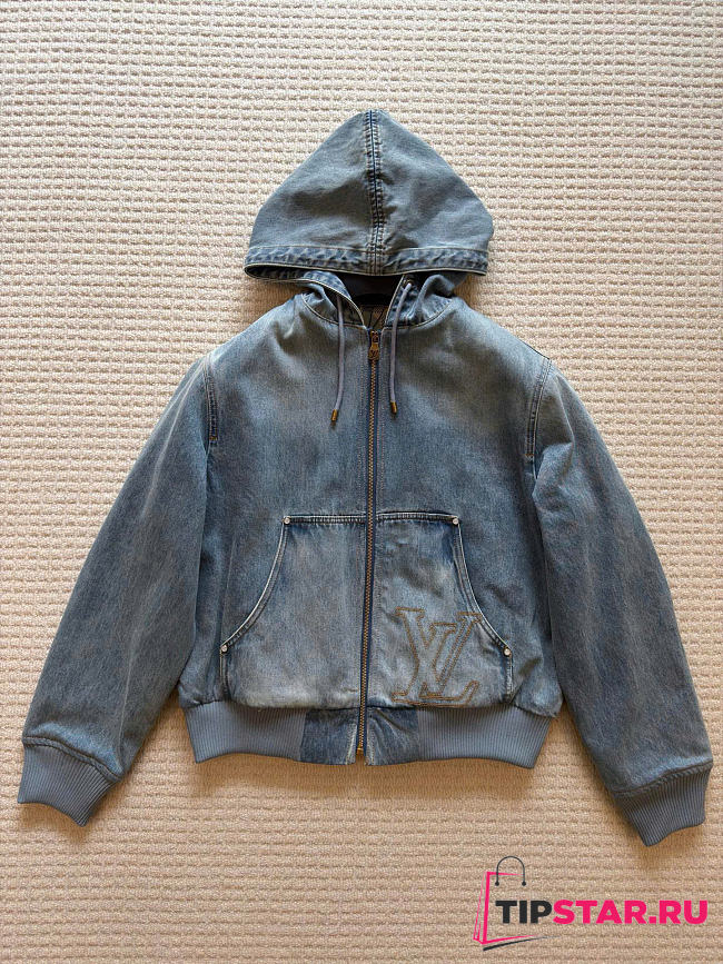 Louis Vuitton Hooded Workwear Denim Blouson - 1