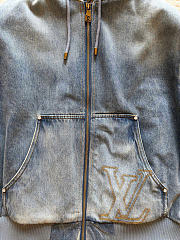 Louis Vuitton Hooded Workwear Denim Blouson - 5