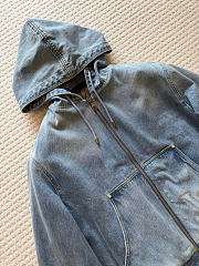 Louis Vuitton Hooded Workwear Denim Blouson - 3