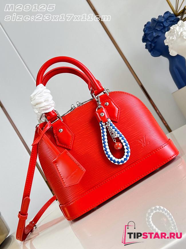 Louis Vuitton Alma BB Epi Rainbow Bag Red - 1