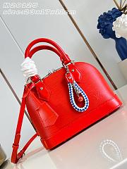 Louis Vuitton Alma BB Epi Rainbow Bag Red - 1