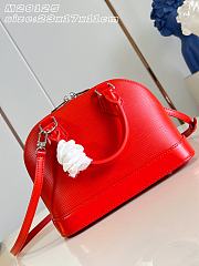 Louis Vuitton Alma BB Epi Rainbow Bag Red - 3