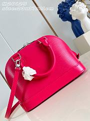Louis Vuitton Alma BB Epi Rainbow Bag Rose Miami Pink - 6