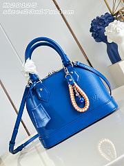 Louis Vuitton Alma BB Epi Rainbow Bag Ocean Blue - 1