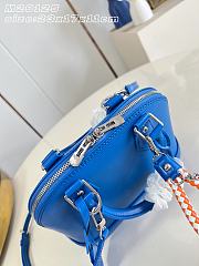 Louis Vuitton Alma BB Epi Rainbow Bag Ocean Blue - 4