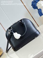 Louis Vuitton Alma BB Epi Rainbow Bag Black - 5