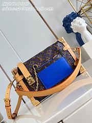 Louis Vuitton MM Side Trunk Bag Neon Wave Blue - 1