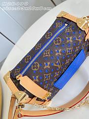 Louis Vuitton MM Side Trunk Bag Neon Wave Blue - 6