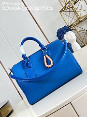 Louis Vuitton Speedy Soft 30 Cowhide leather in blue - 1
