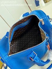 Louis Vuitton Speedy Soft 30 Cowhide leather in blue - 6