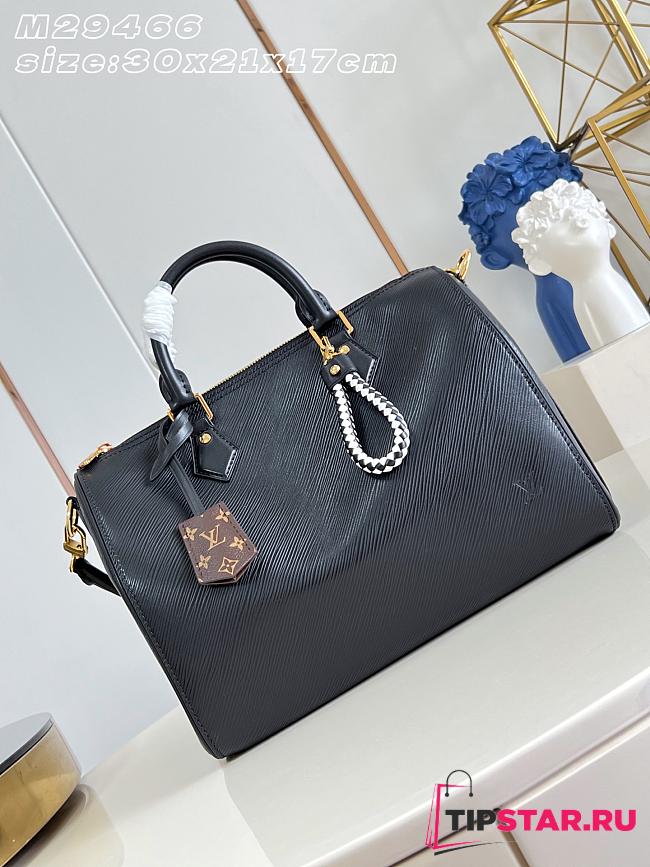 Louis Vuitton Speedy Soft 30 Cowhide leather in black - 1