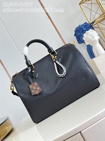 Louis Vuitton Speedy Soft 30 Cowhide leather in black
