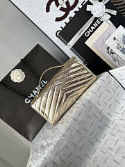 Chanel Clutch Bag In Gold Color Gold Hardware - 6