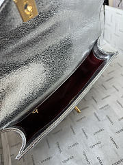 Chanel Clutch Bag In Silver Color - 3