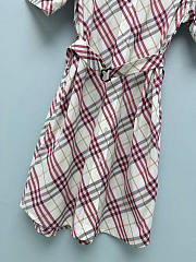 Burberry Plaid shirt dress pink - 2