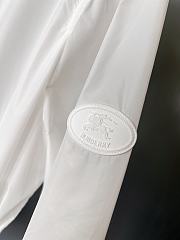  Burberry Short Nylon Blackpool Parka White - 5