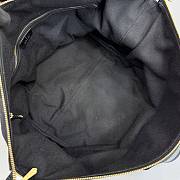Gucci Brera small crossbody bag grey and black GG canvas - 5