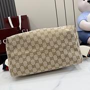 Gucci Brera small crossbody bag sand and brown GG canvas - 5