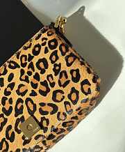 Fendi Baguette Printed cavallino calfskin bag brown size 19cm - 6